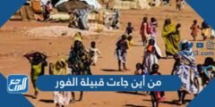 من أين جاءت قبيلة الفور 2025 1 من أين جاءت قبيلة الفور