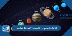 الكوكب السابع من الشمس 1 الزهرة 2 أورانوس 2025