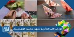 نوع من الفن الياباني ومشهور بتطبيق الورق يسمى 2025 2 نوع من الفن الياباني ومشهور بتطبيق الورق يسمى