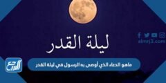 ماهو الدعاء الذي أوصى به الرسول في ليلة القدر 2025 1 ماهو الدعاء الذي أوصى به الرسول في ليلة القدر