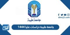 شروط القبول في جامعة طيبة دراسات عليا 1446 2025 2 شروط القبول في جامعة طيبة دراسات عليا 1446