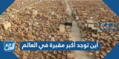 أين توجد أكبر مقبرة في العالم