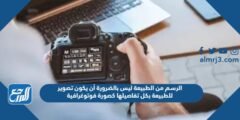 الرسم من الطبيعة ليس بالضرورة أن يكون تصوير للطبيعة بكل تفاصيلها كصورة فوتوغرافية 2025 2 الرسم من الطبيعة ليس بالضرورة أن يكون تصوير للطبيعة بكل تفاصيلها كصورة فوتوغرافية