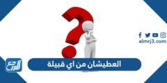 العطيشان من اي قبيلة - 2025 1 العطيشان من اي قبيلة - موقع المرجع