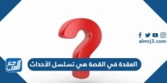 العقدة في القصة هي تسلسل الأحداث 2025 1 العقدة في القصة هي تسلسل الأحداث