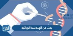 بحث عن الهندسة الوراثية وتطبيقاتها PDF 2025 3 بحث عن الهندسة الوراثية وتطبيقاتها PDF