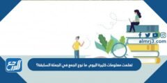 تعلمت معلومات كثيرة اليوم. ما نوع الجمع في الجملة السابقة؟ 2025 3 تعلمت معلومات كثيرة اليوم. ما نوع الجمع في الجملة السابقة؟