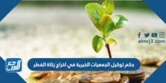 حكم توكيل الجمعيات الخيرية في اخراج زكاة الفطر 2025 1 حكم توكيل الجمعيات الخيرية في اخراج زكاة الفطر