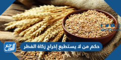 حكم من لا يستطيع إخراج زكاة الفطر 2025