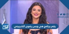 رقم برنامج هي وبس رضوى الشربيني 2025 2 رقم برنامج هي وبس رضوى الشربيني