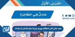 صعد عادل الى الطائرة بهدوء وربط حزام الامان استعداد 2025 3 صعد عادل الى الطائرة بهدوء وربط حزام الامان استعداد