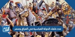 عدد خلفاء الدولة العباسية في العراق ومصر 2025 3 عدد خلفاء الدولة العباسية في العراق ومصر