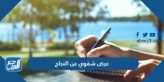 عرض شفوي عن النجاح مميز جدا 2025 1 عرض شفوي عن النجاح مميز جدا