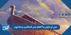 في أي قوم بدأ الغلو في الصالحين وعبادتهم 2025 1 في أي قوم بدأ الغلو في الصالحين وعبادتهم