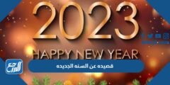 قصيده عن السنه الجديده 2025 أجمل قصائد عن العام الجديد