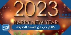 كلام حب عن السنه الجديده 2025 أجمل كلمات رومانسي عن السنة الجديدة