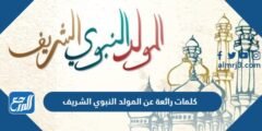 كلمات رائعة عن المولد النبوي الشريف 1446 مكتوبة وبالصور 2025 3 كلمات رائعة عن المولد النبوي الشريف 1446 مكتوبة وبالصور