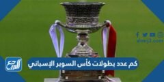 كم عدد بطولات كأس السوبر الإسباني 2025 1 كم عدد بطولات كأس السوبر الإسباني