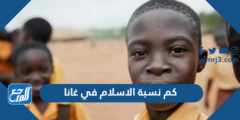 كم نسبة الاسلام في غانا ، كم نسبة المسلمين في غانا 2025 2 كم نسبة الاسلام في غانا ، كم نسبة المسلمين في غانا