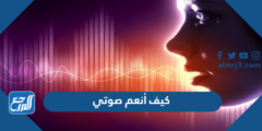 كيف أنعم صوتي بسرعة –  2025
