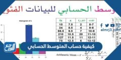 كيفية حساب المتوسط الحسابي - 2025 3 كيفية حساب المتوسط الحسابي - موقع المرجع