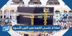 لماذا لا تكسى الكعبة بغير اللون الأسود