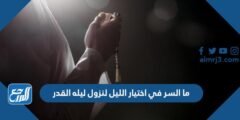 ما السر في اختيار الليل لنزول ليله القدر 2025 3 ما السر في اختيار الليل لنزول ليله القدر