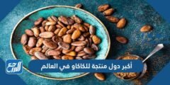ما هي أكبر 10 دول منتجة للكاكاو في العالم