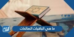ما هي الباقيات الصالحات التي ذكرت في القرآن 2025 1 ما هي الباقيات الصالحات التي ذكرت في القرآن