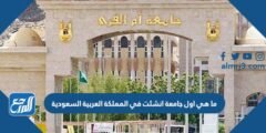ما هي اول جامعة انشئت في المملكة العربية السعودية 2025 3 ما هي اول جامعة انشئت في المملكة العربية السعودية