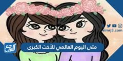 متى اليوم العالمي للأخت الكبرى 2025 2 متى اليوم العالمي للأخت الكبرى 2024