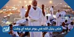 متى ينزل الله في يوم عرفه اي وقت 2025 3 متى ينزل الله في يوم عرفه اي وقت