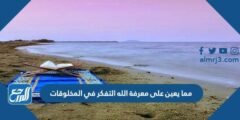 مما يعين على معرفة الله التفكر في المخلوقات 2025 1 مما يعين على معرفة الله التفكر في المخلوقات