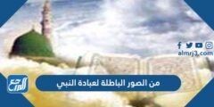 من الصور الباطلة لعبادة النبي 2025 3 من الصور الباطلة لعبادة النبي