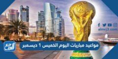 مواعيد مباريات اليوم الخميس 1 ديسمبر والقنوات الناقلة 2025 2 مواعيد مباريات اليوم الخميس 1 ديسمبر والقنوات الناقلة