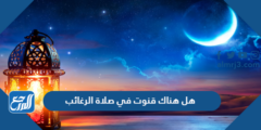 هل هناك قنوت في صلاة الرغائب 2025 1 هل هناك قنوت في صلاة الرغائب