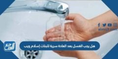 هل يجب الغسل بعد العادة سرية للبنات إسلام ويب 2025 2 هل يجب الغسل بعد العادة سرية للبنات إسلام ويب