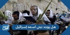 هل يوجد نبي اسمه إسرائيل 2025 2 هل يوجد نبي اسمه إسرائيل