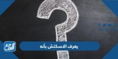 يعرف الاسكتش بأنه - 2025 3 يعرف الاسكتش بأنه - موقع المرجع
