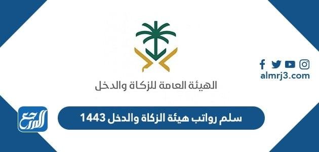 سلم رواتب هيئة الزكاة والدخل 1446 2025 3 سلم رواتب هيئة الزكاة والدخل 1446