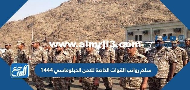 سلم رواتب القوات الخاصة للامن الدبلوماسي 1446 2025 1 سلم رواتب القوات الخاصة للامن الدبلوماسي 1446