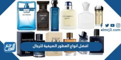 افضل انواع العطور الصيفية للرجال 2025 2 افضل انواع العطور الصيفية للرجال