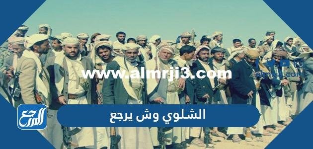 الشلوي وش يرجع ، أصل قبيلة الشلوي من وين