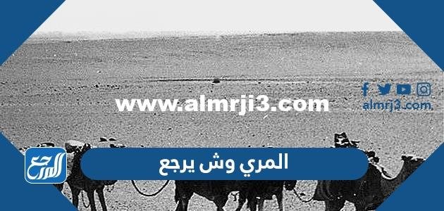 المري وش يرجع ، اصل قبيلة المري من وين 2025 3 المري وش يرجع ، اصل قبيلة المري من وين