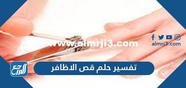 تفسير حلم قص الاظافر في المنام لابن سيرين وابن شاهين 2025 2 تفسير حلم قص الاظافر في المنام لابن سيرين وابن شاهين