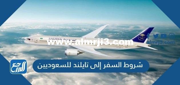 شروط السفر إلى تايلند للسعوديين 2025 3 شروط السفر إلى تايلند للسعوديين 2024
