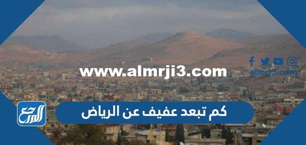 كم تبعد عفيف عن الرياض 2025