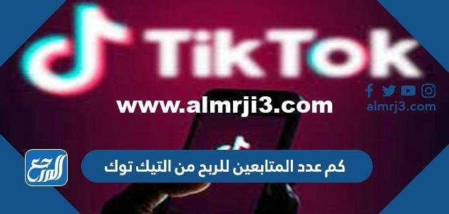 كم عدد المتابعين للربح من التيك توك وكيفية حساب النقاط 2025 3 كم عدد المتابعين للربح من التيك توك وكيفية حساب النقاط