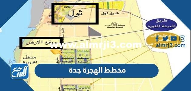 مخطط الهجرة جدة 1446 - موقع المرجع